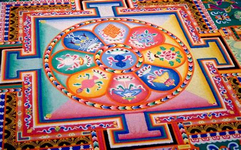 Simply Creative Tibetan Sand Mandalas