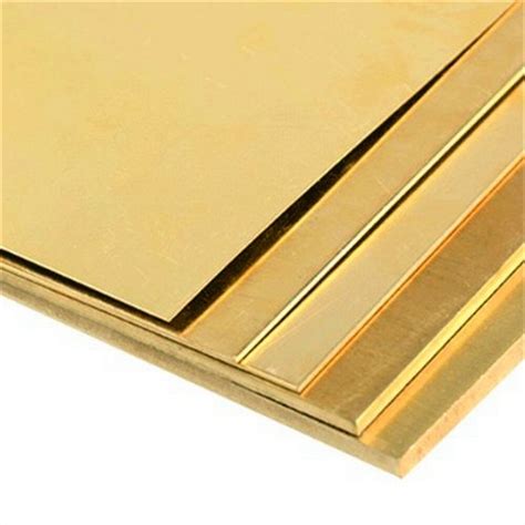 Polished Brass Sheet Rectangular Rs 380 Kg Golden Metal Corporation