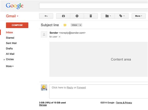 Gmail Template 2014 By Joel Unger On Dribbble