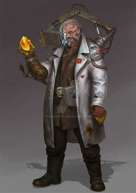 Emmmmmmmmm Mad Scientist By Yangzheyy Mad Scientist Character Design