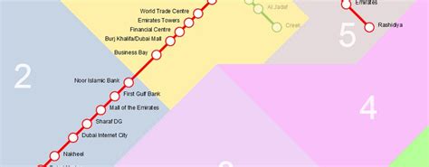 Dubai metro map along with useful information like names of metro stations, ticket prices, metro on friday, the dubai metro timing is between 10:00 am to 1:00 am. Dubai Metro stations: Sponsored names, real locations ...