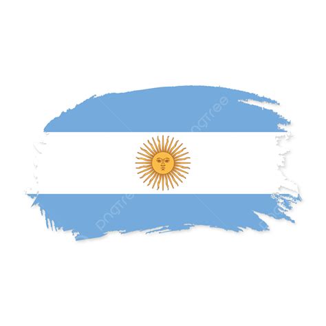 Bandera Argentina Con Estilo Vectorial Png Dibujos Argentina Bandera