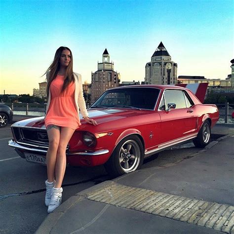 Ford Mustangs With Beautiful Girls Iblog