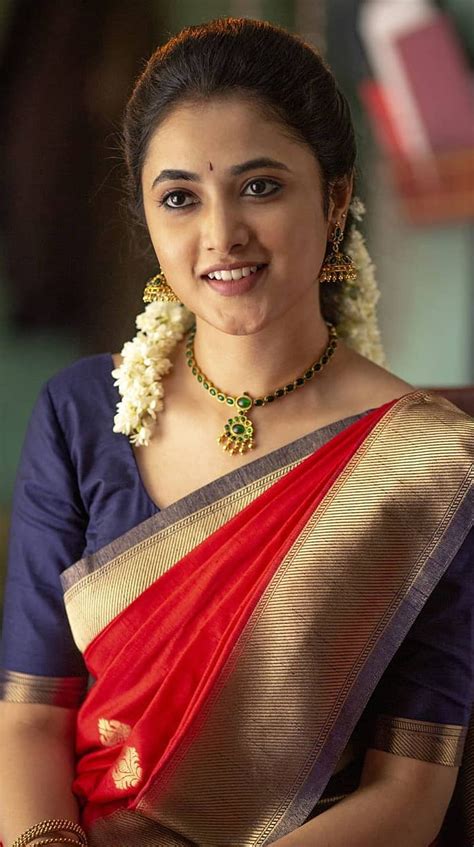 Priyanka Mohan Telugu Actress Saree Lover Hd Phone Wallpaper Peakpx