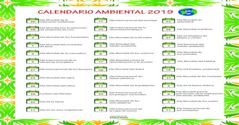 Calendario Ambiental 2 Creatividad Positiva€¦ · Calendario Ambiental