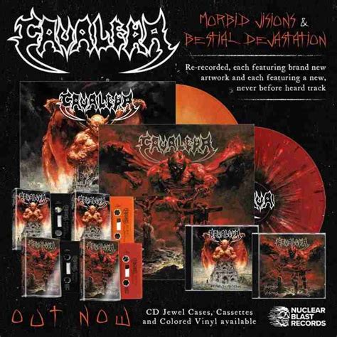 News Cavalera Bestial Devastation And Morbid Visions Reissues Out Now