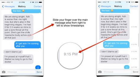 How To View Timestamps For Individual Texts And Imessages In Ios 7 Imore