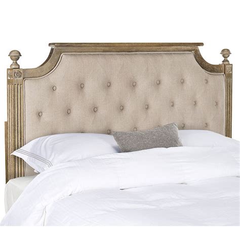 Wood Upholstered Tufted Nailhead Trim Headboard Jcpenney