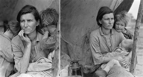 The Story Behind The Iconic “migrant Mother” Photograph History Daily