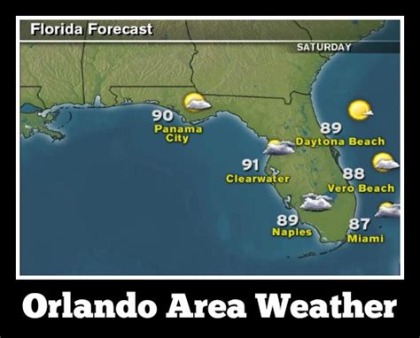 Orlando Area Weather Information Forecast And Historic