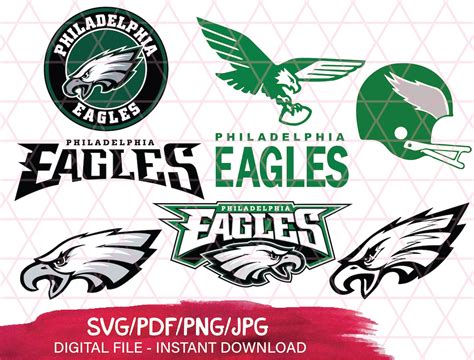Philadelphia Eagles Svg Eagles Svg Philadelphia Eagles Logo Etsy