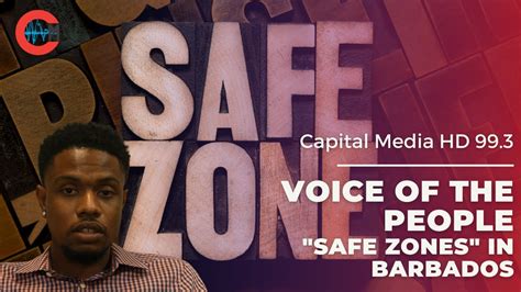 Today S Voxpop Shares Thoughts On Safe Zones In Barbados Youtube