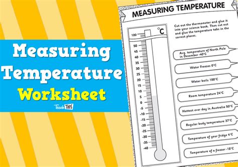 Temperature Worksheets Reading A Thermometer Fahrenheit Celsius K5