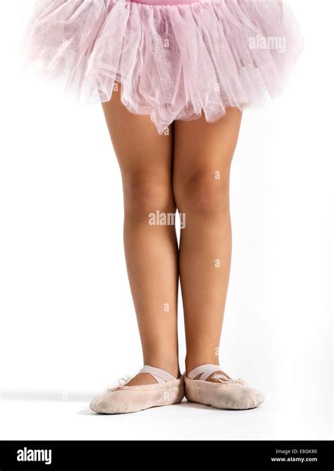 Little Girl Dancer Legs Stock Photo Royalty Free Image 74125072 Alamy