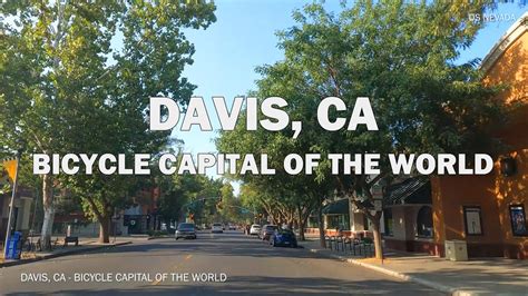 Davis Ca Driving Downtown 4k Youtube