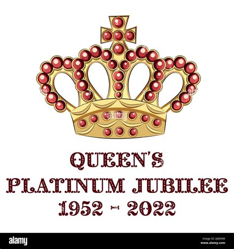 Queen Elizabeth Platinum Jubilee Crown Celebration Poster Reigning 70