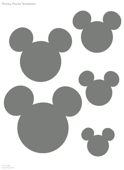 Mickey Mouse Silhouette Small Clipart 20 Free Cliparts Download