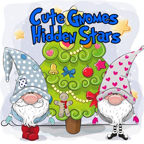 Cute Gnomes Hidden Stars Addicting Games Space