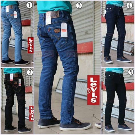 Jual Celana Panjang Jeans Levis Premium Pria Cowok Skinny Pensil
