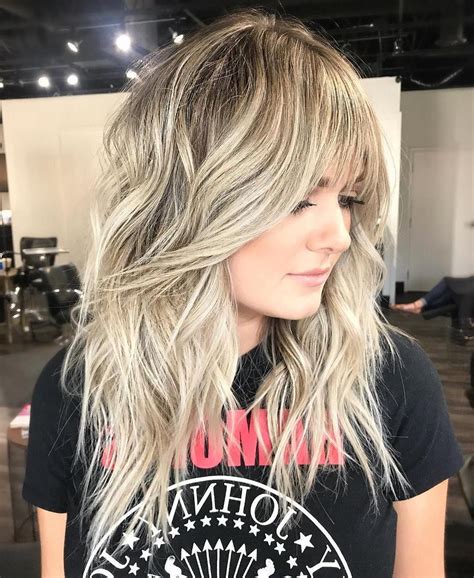 Latest Blonde Shag Haircuts With Layers