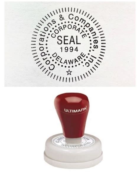 What Is A Corporate Seal And How Do I Get One • Corpco