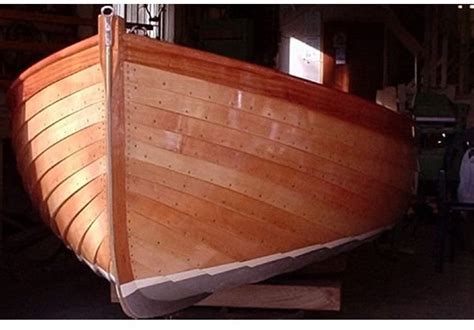 Hull Construction By Clinker Ship Building Method Lapstrake Boatbuilding