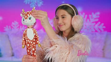 Barbie Cutie Reveal Doll With Deer Costume Surprises Youtube