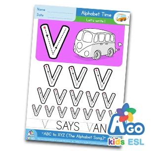 The english alphabet consists of 26 letters: Alphabet & Number Writing Practice - ESL Worksheet Pack ...