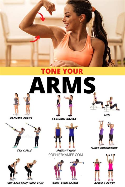 Tone Your Arms Rank Workout Plan Gym Arm Workout Bodyweight
