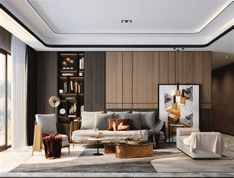 Interior Design Living Room 3ds Max Dekorasi Rumah