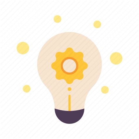 Business Creative Idea Knowledge Light Bulb Management Thinking Icon