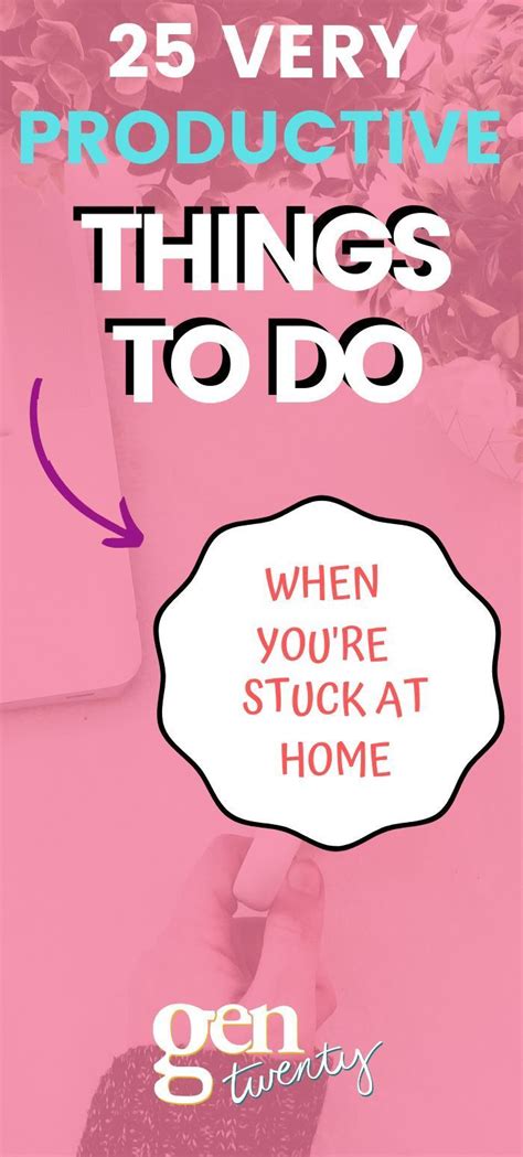 Staying Home To Stay Healthy Heres Your New To Do Liist Things To Do