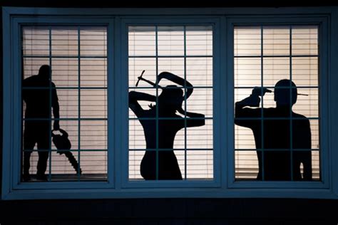 Spooky Window Silhouettes And Other Diy Halloween Decorations From