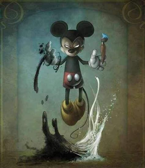Mickey Mouse Mickey Mouse Art Disney Art Evil Disney