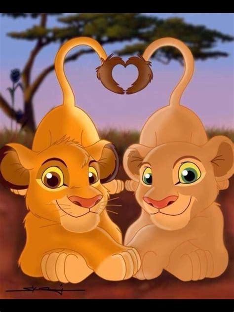 simba and nala lion king fan art lion king drawings lion king pictures