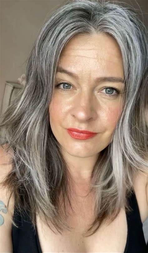 pin by guillermo gamez on fine ladies in 2022 long silver hair silver hair highlights