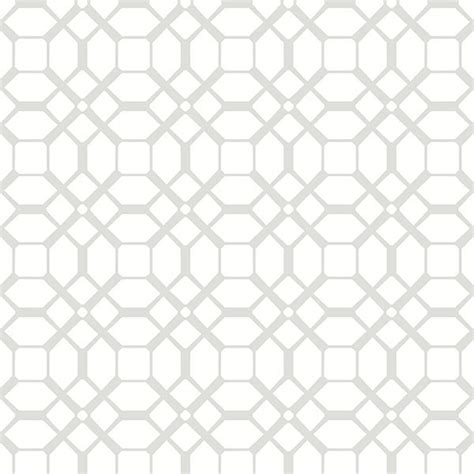 Gray And White Geometric Wallpaper Modern Wallpaper By