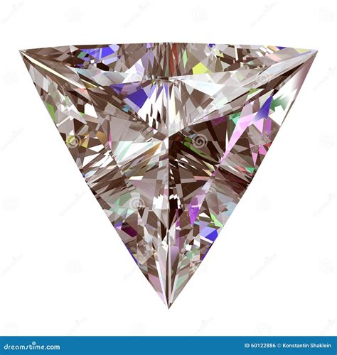Diamond Triangle Stock Illustration Illustration Of Beautiful 60122886