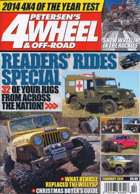 4 Wheel And Off Road Magazine Subscription Discount 83 Magsstore