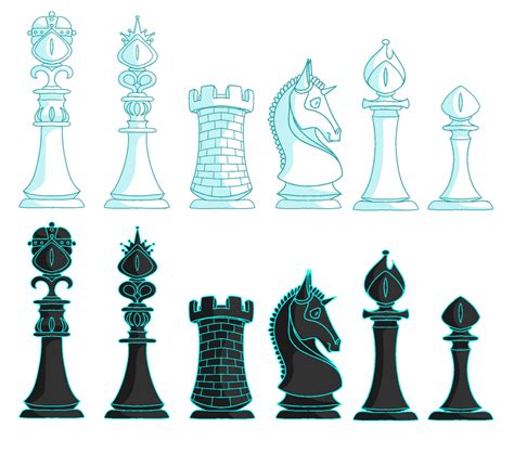 Jeu Chess Piece Reference Wp By Josie1130 On Deviantart