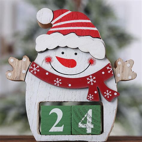 Gobestart Christmas Calendar Fabric Advent Countdown Santa Claus