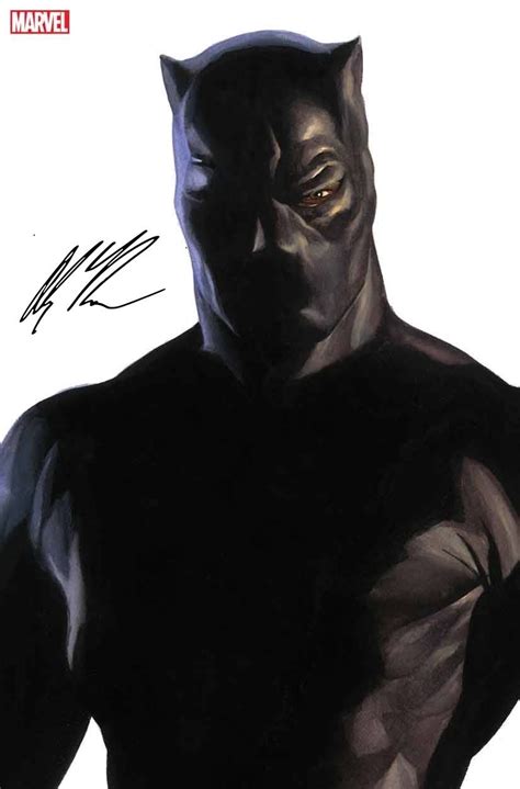 Avengers 37 Timeless Black Panther Variant Alex Ross Art