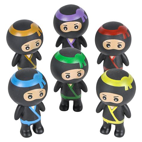 Rubber Ninjas 24 Count Rebeccas Toys And Prizes