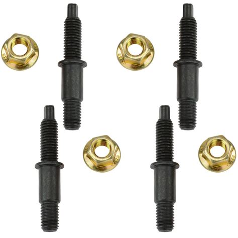Dorman 03117 Exhaust Manifold Flange Stud And Nut Set Of 4 For Ford
