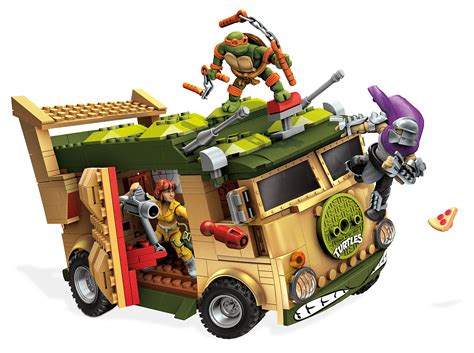 Mega Bloks Teenage Mutant Ninja Turtles Classic Series Party Wagon