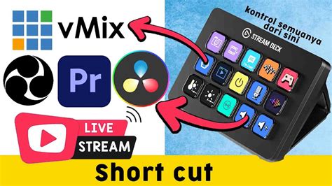 Pengguna Vmix Obs Wajib Pake Shortcut Streamdeck Review