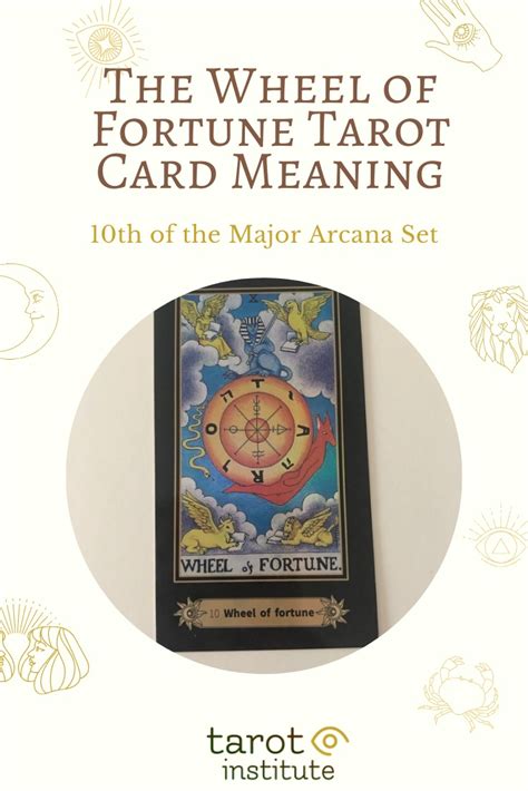 Maybe you would like to learn more about one of these? The Wheel of Fortune Tarot Card Meaning 10th Major Arcana