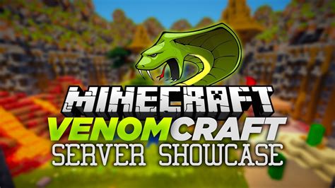 Minecraft Venomcraftpw Server Showcase Youtube