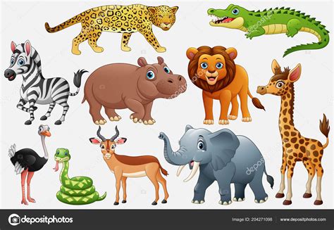 Dibujos De Ninos Animales Salvajes Animados Para Ninos Images And