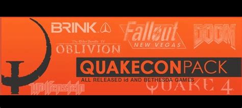 Quakecon Pack 2011 For Sale On Steam